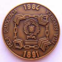 Medalha de Bronze Revolta 31 de Janeiro Dia do Sargento GNR Exército