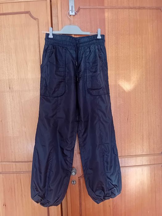 Calças Desporto preto | Sports pants black (Tamanho / Size: Medium)