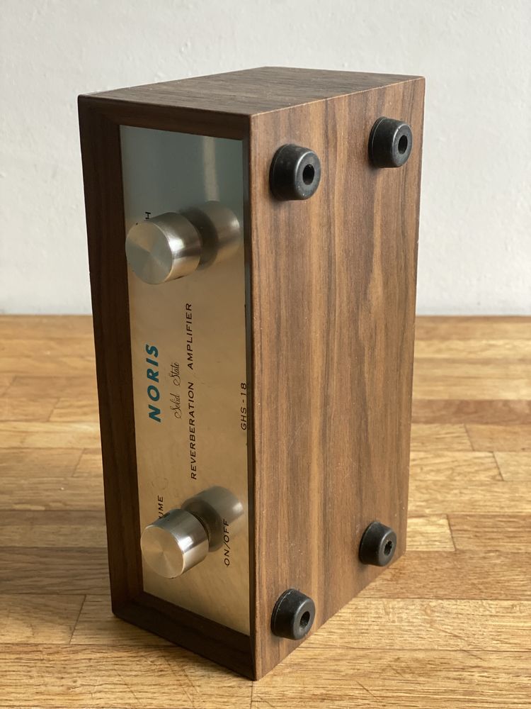 Reverb sprężynowy pogłos vintage noris solid state reverberation