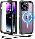 Alogy etui wodoodporne do iPhone 14 Pro Max Magsafe pyłoszczelne