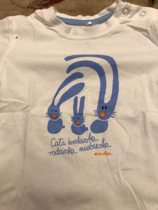 Zestaw (10 szt.) dla dziewczynki r. 80