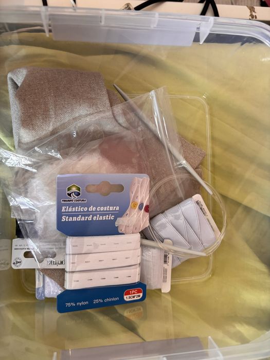 Caixa de costura completa e profissional