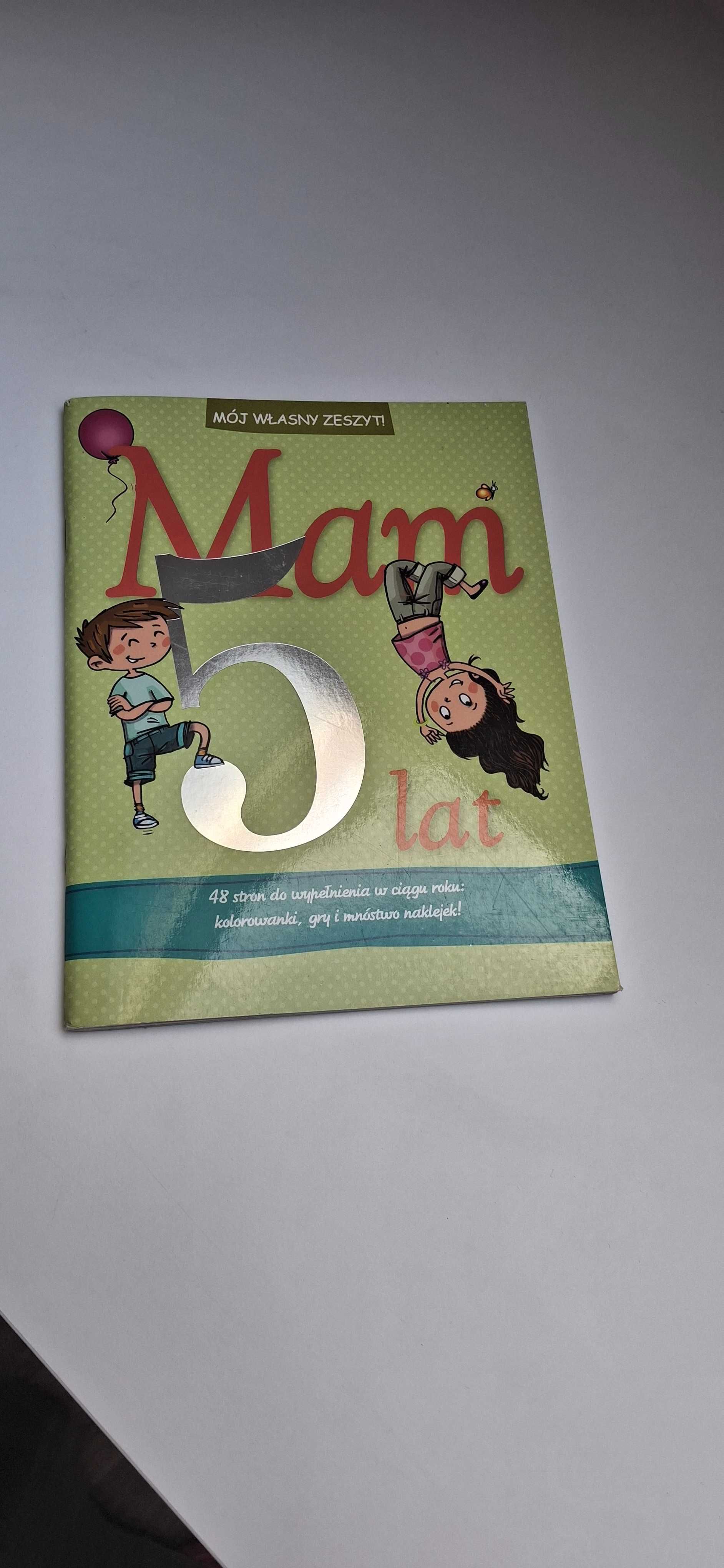 Mam 5 lat. Mój własny zeszyt!