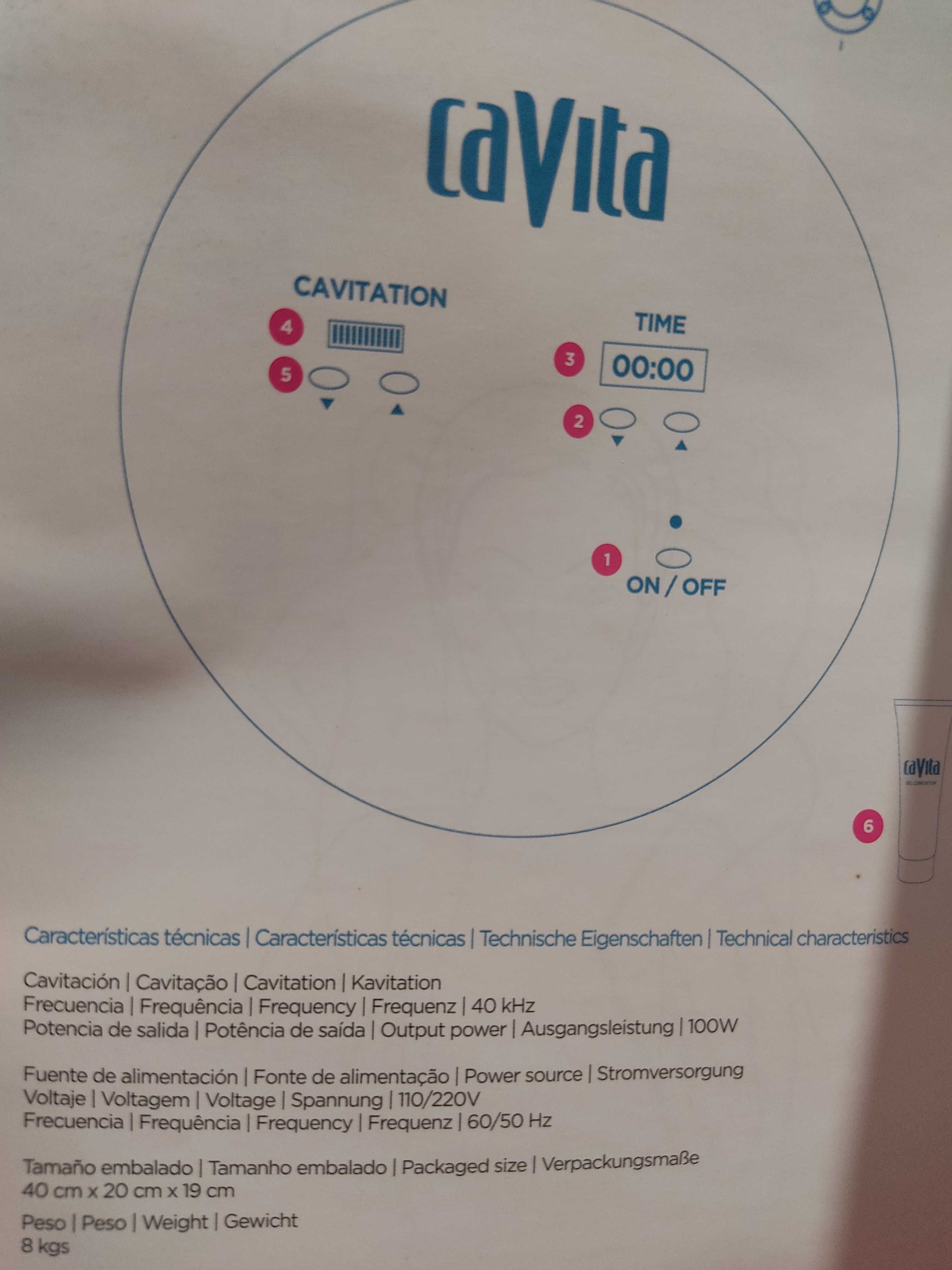 Máquina de cavitação - uso doméstico