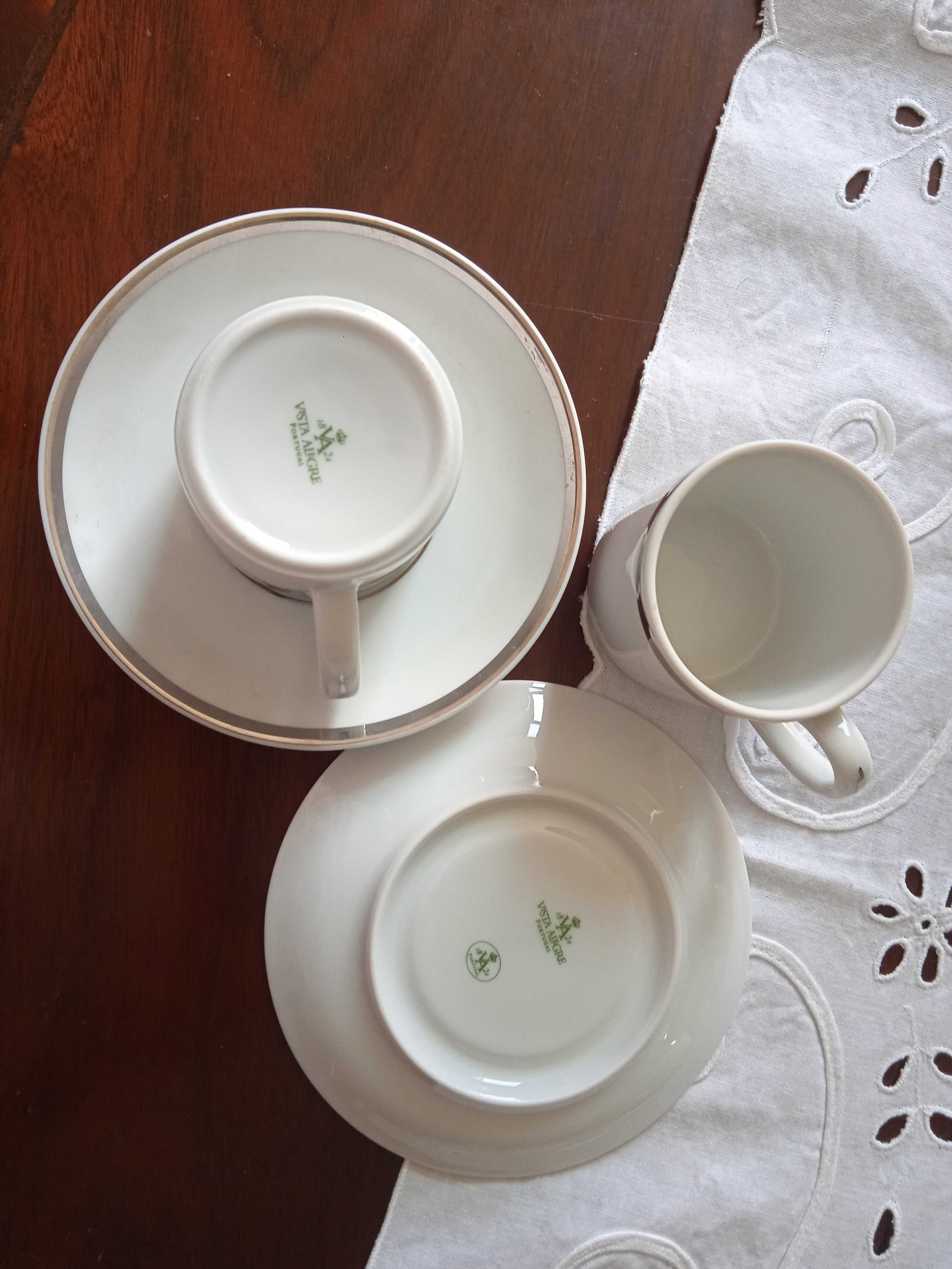 Serviço de chá e café da Vista Alegre