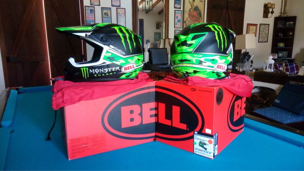 Capacete bell motocrros