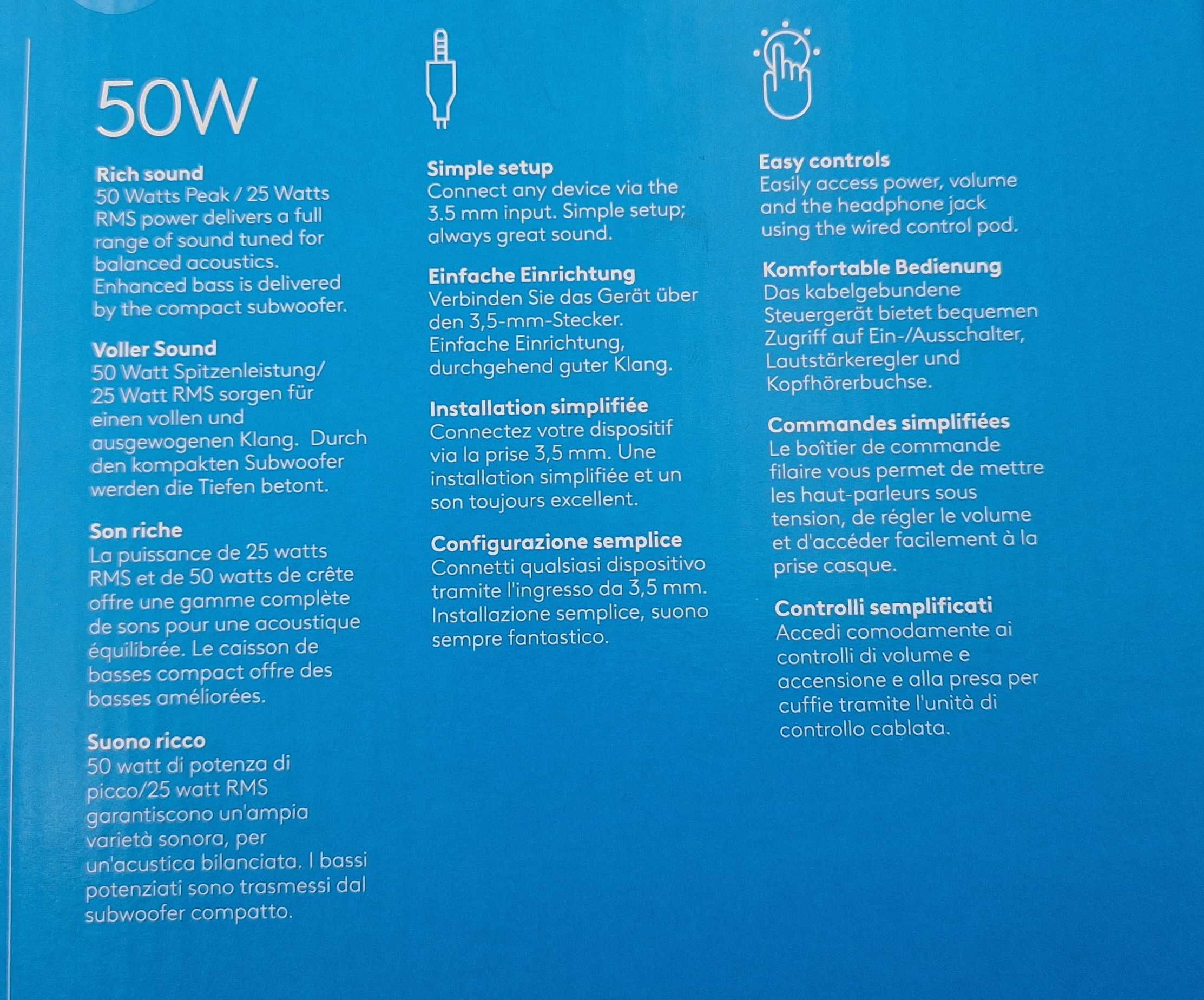 Głośniki Subwoofer Logitech Z313. 50W Pudełko GWARANCJA / Fajne OKAZJE
