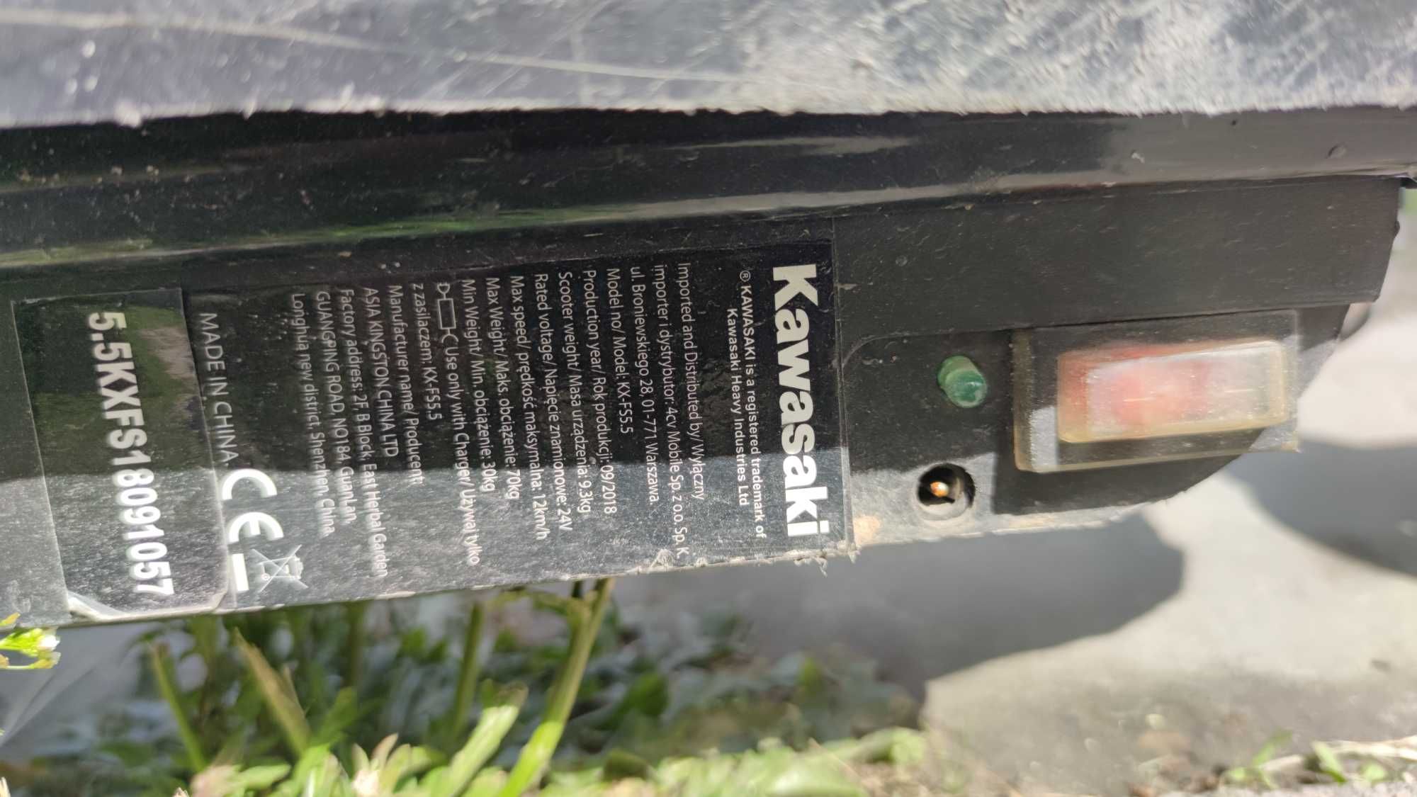 Hulajnoga elektryczna Kawasaki