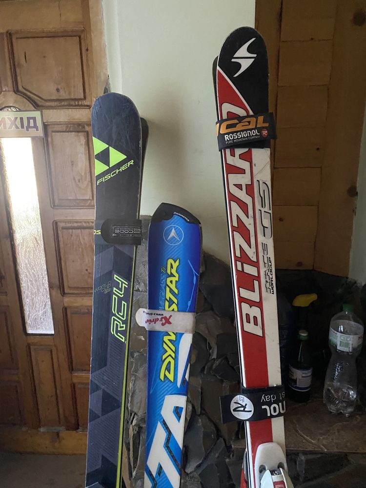 Лижі Toп!! world cup fisher , bizzard, atomic, rossignol, nordica,head