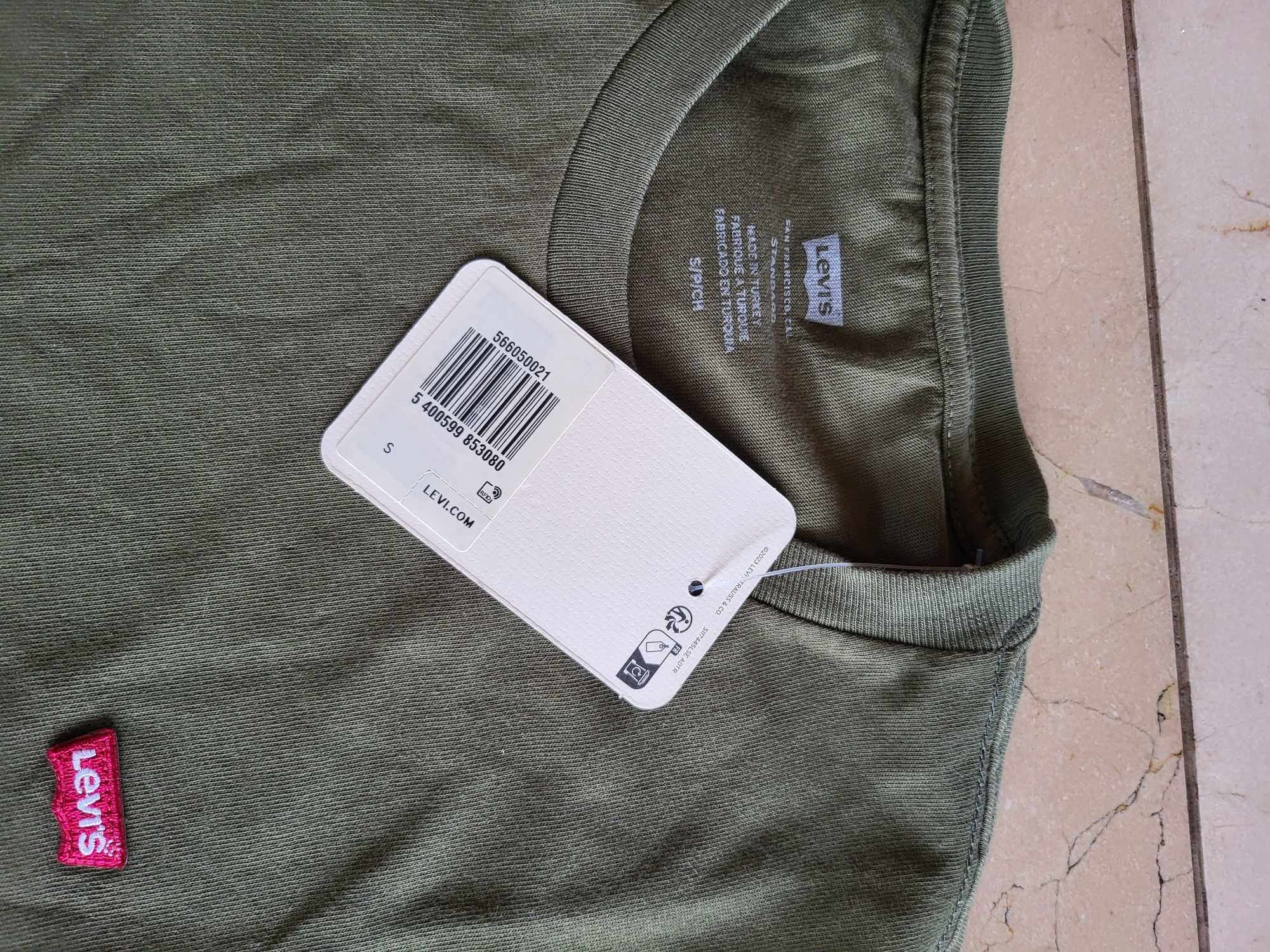 T-shirt Levi's verde oliva