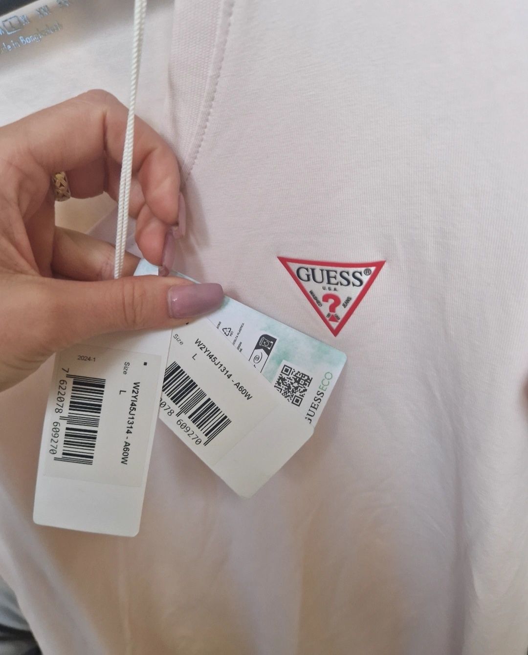 Nowa oryginalna koszulka Guess damska M/L