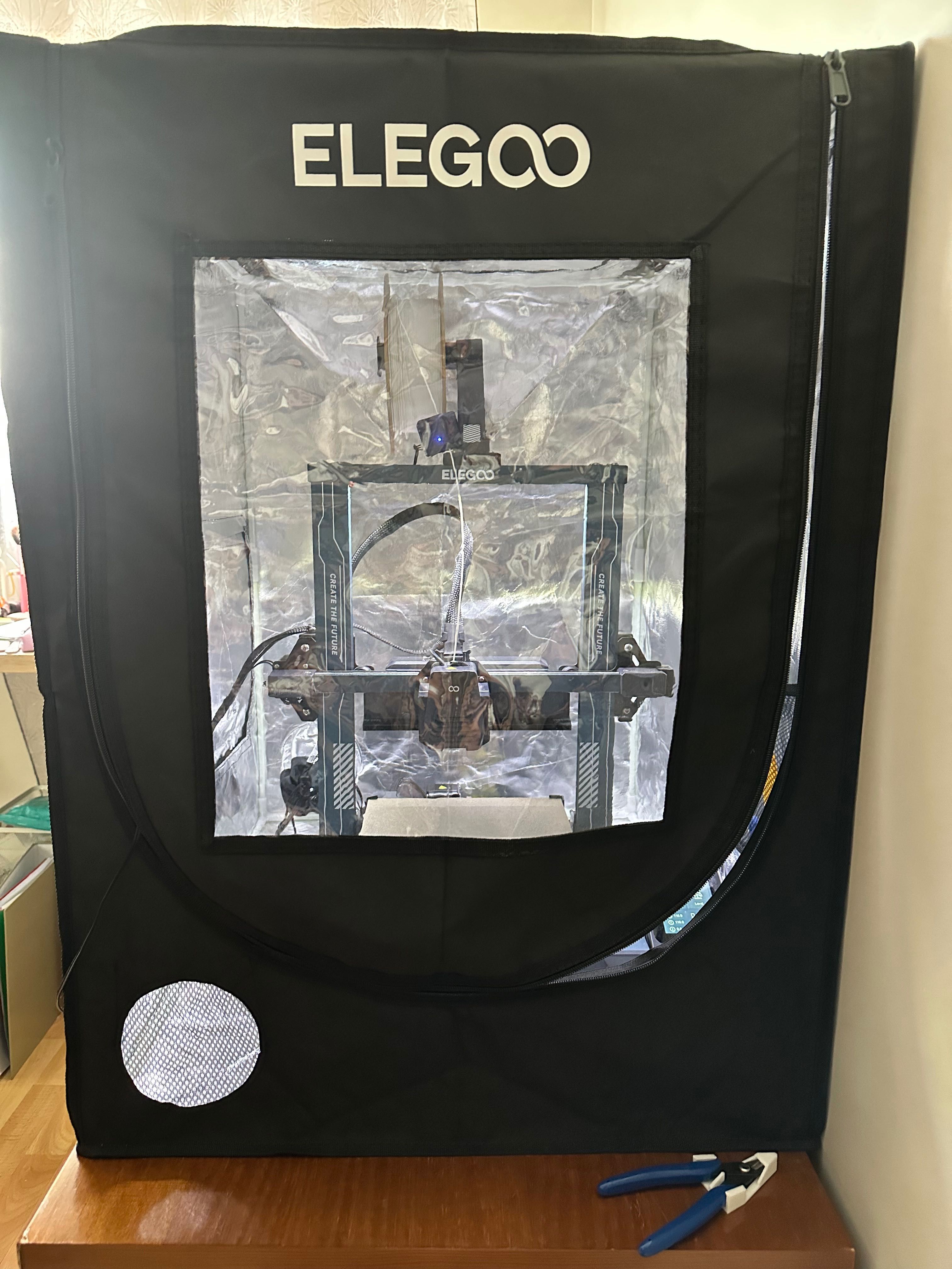 Impressora 3d Elegoo Neptune 4 Pro com enclosure