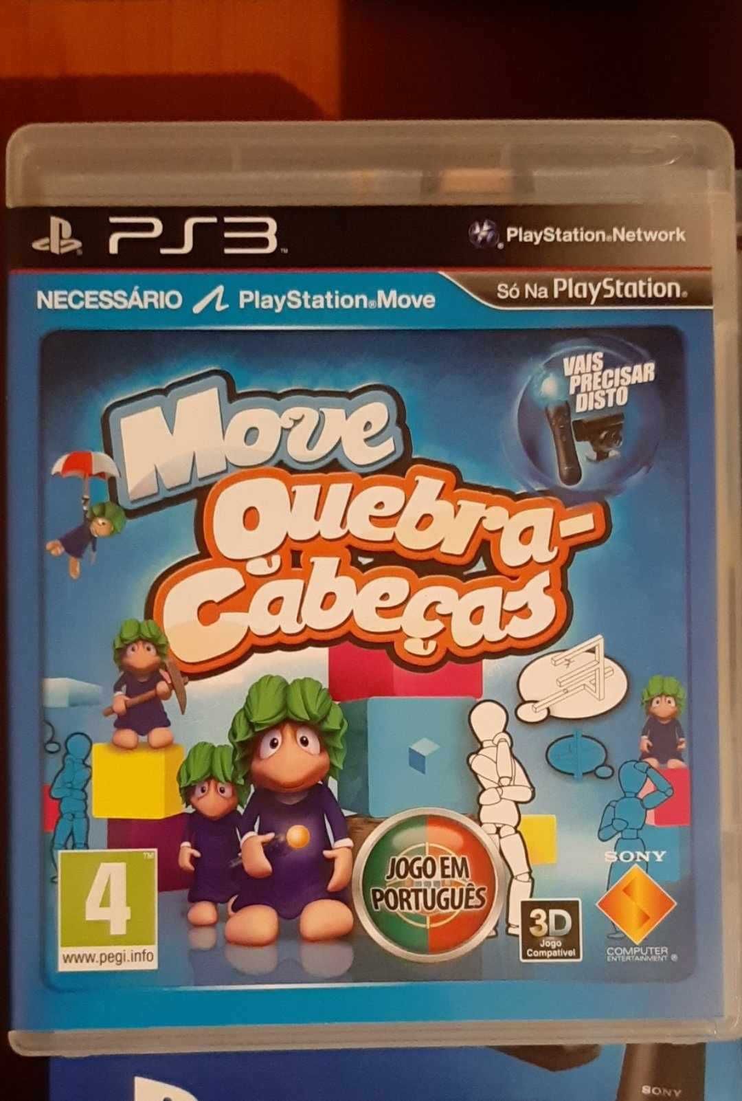 Jogo Move quebra cabeças, PS3