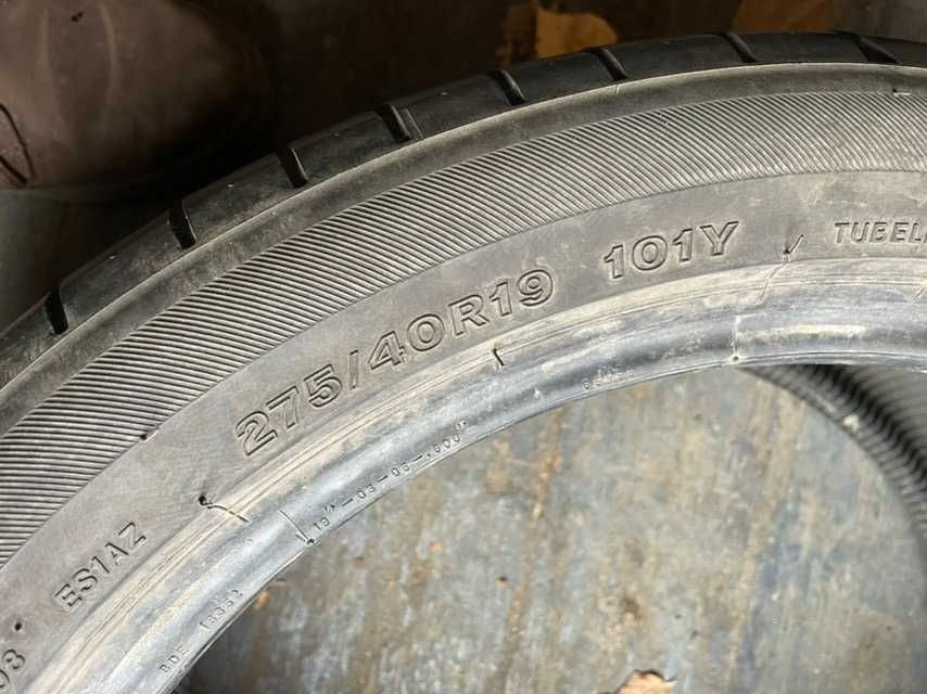 шины 275/40/19 Bridgestone Potenza S001 лето