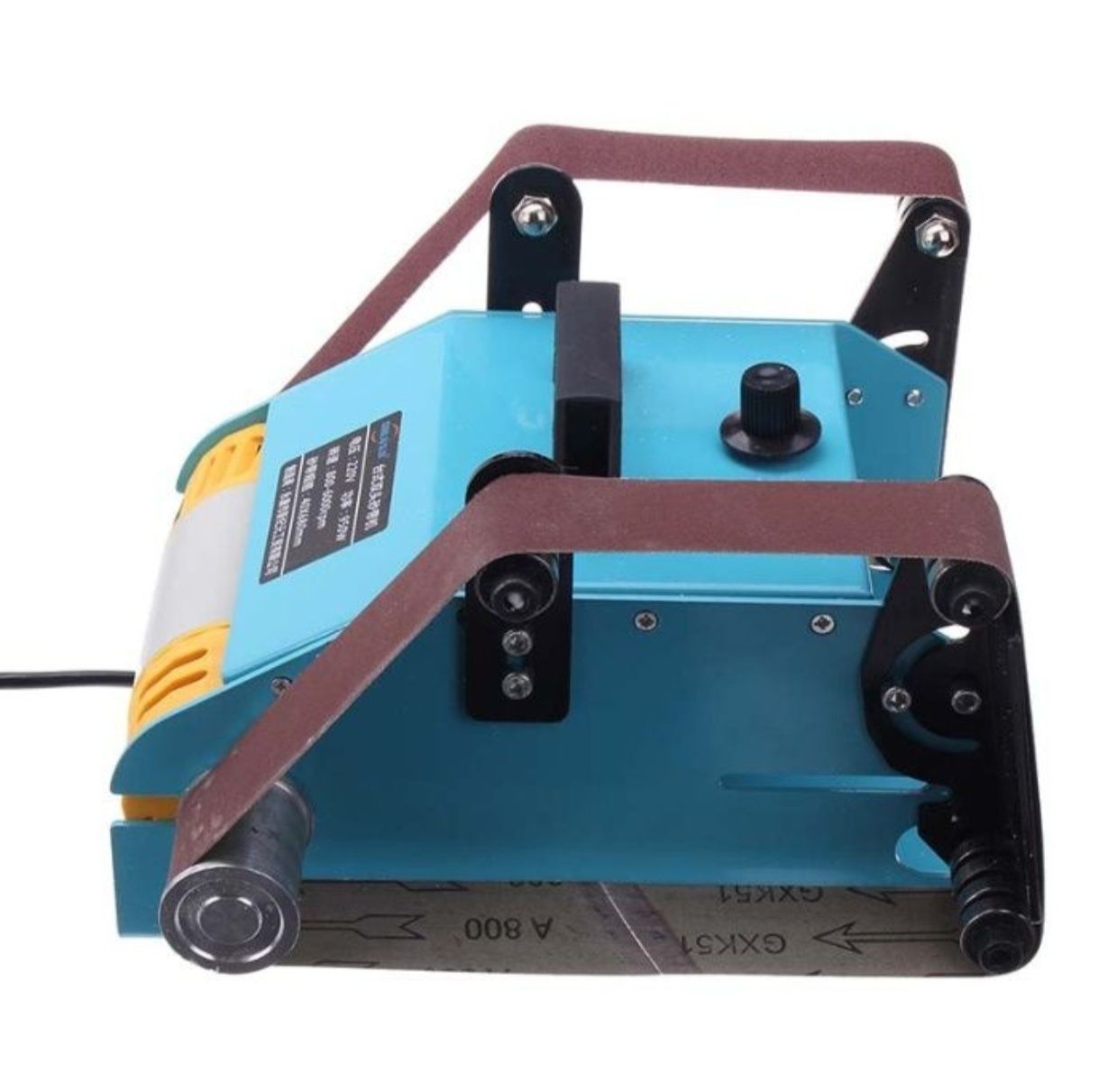 Гриндер 950W 220V, многофункциональный ленточный ,шлифовальный станок.