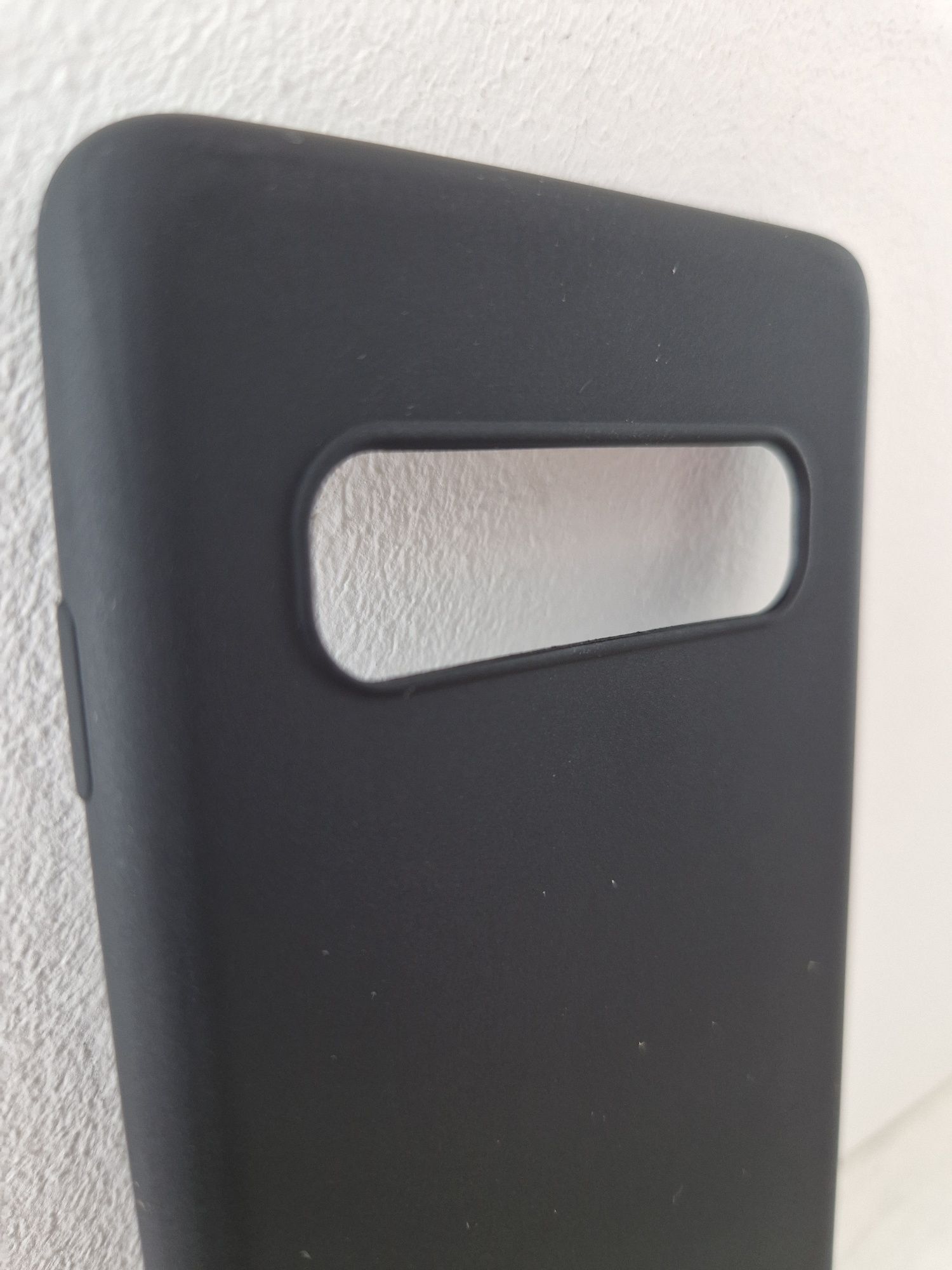 Back Case MATT do SAMSUNG GALAXY S10 Plus Czarny
