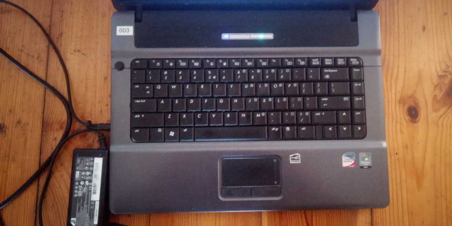 hp 550 laptop 4GB RAM