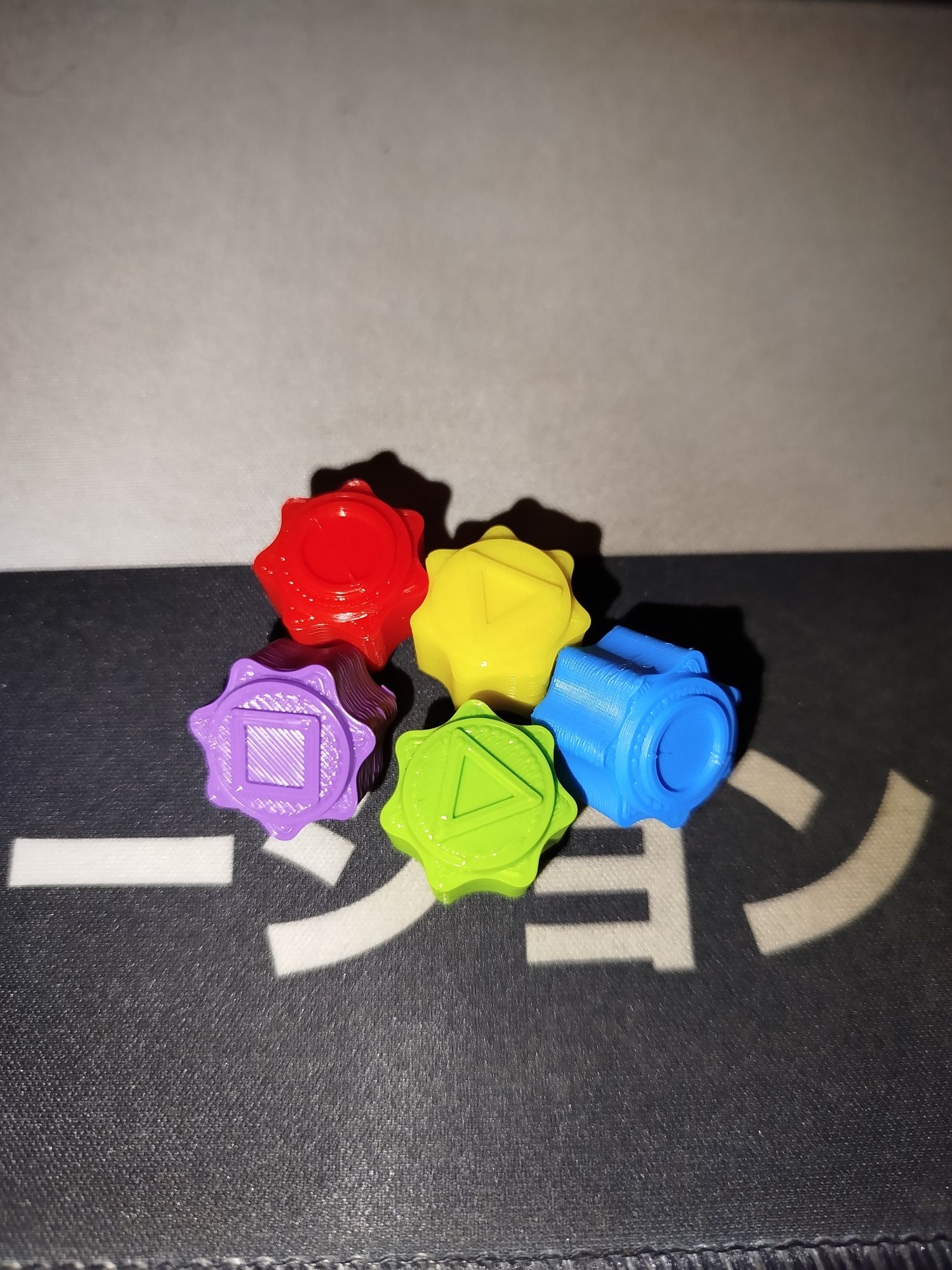 Kości do gry w Gong-Gi, koreańska gra Gonggi (z Squid Game)