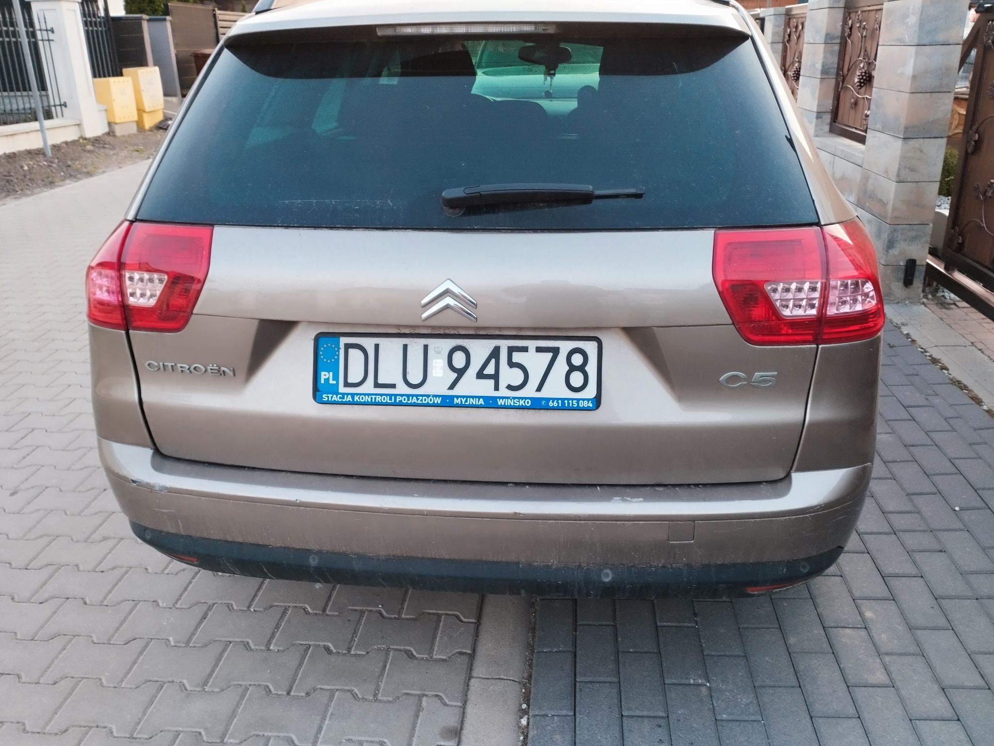 Citroen C5 2.0 HDi zwykłe zawieszenie 2008r