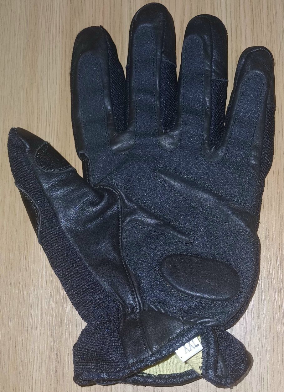 Тактичні рукавички/тактические перчатки BR/шкіра/неопрен/кожа XXL