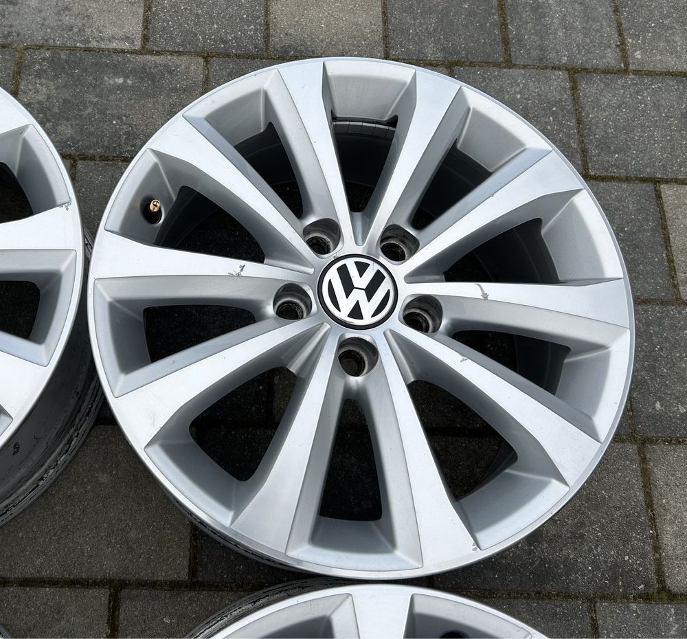 Oryginalne felgi Volkswagen 16" 5x112 Passat B7 Golf 6 Touran Alicante