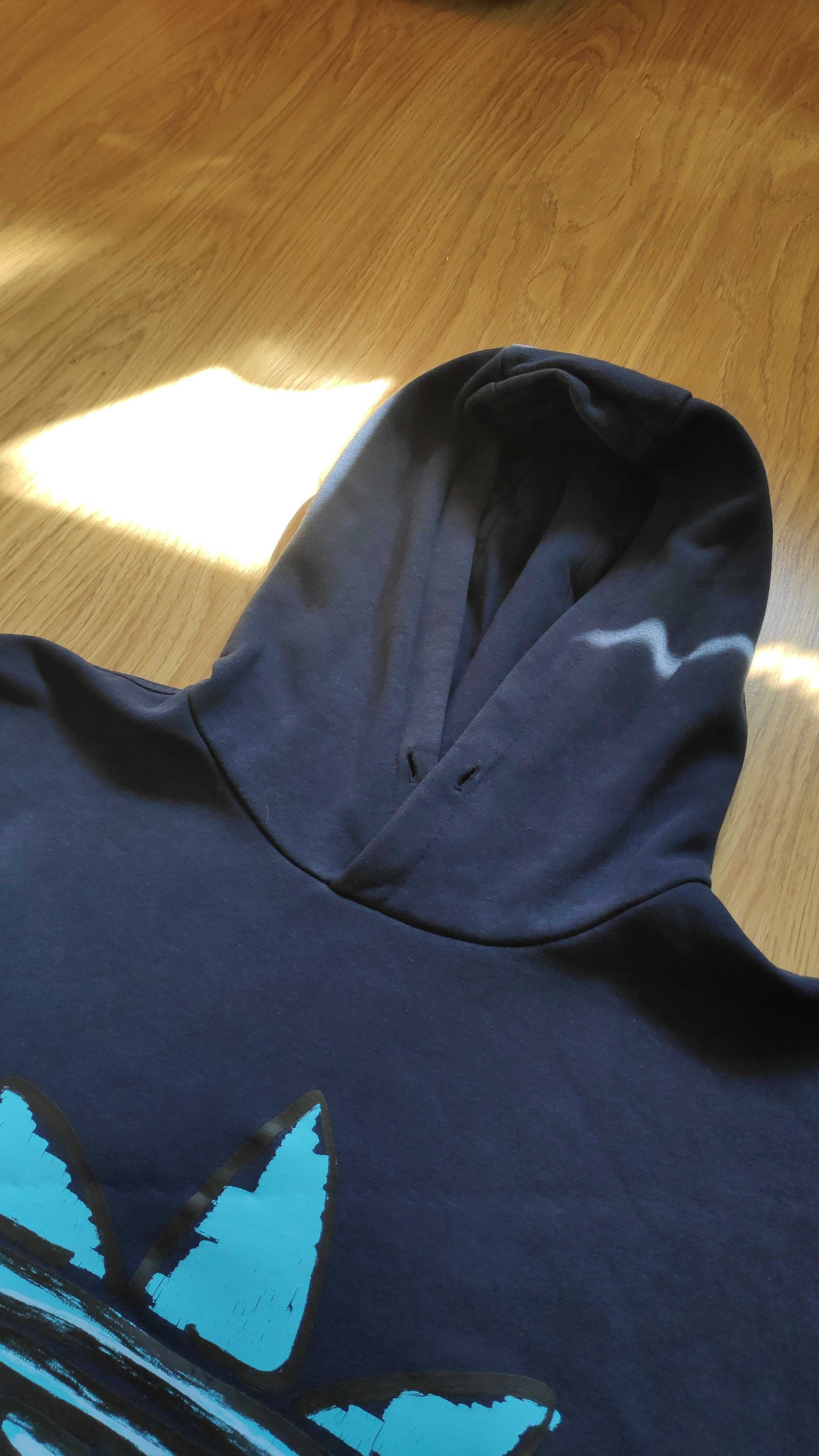 Granatowa Bluza Addias XL