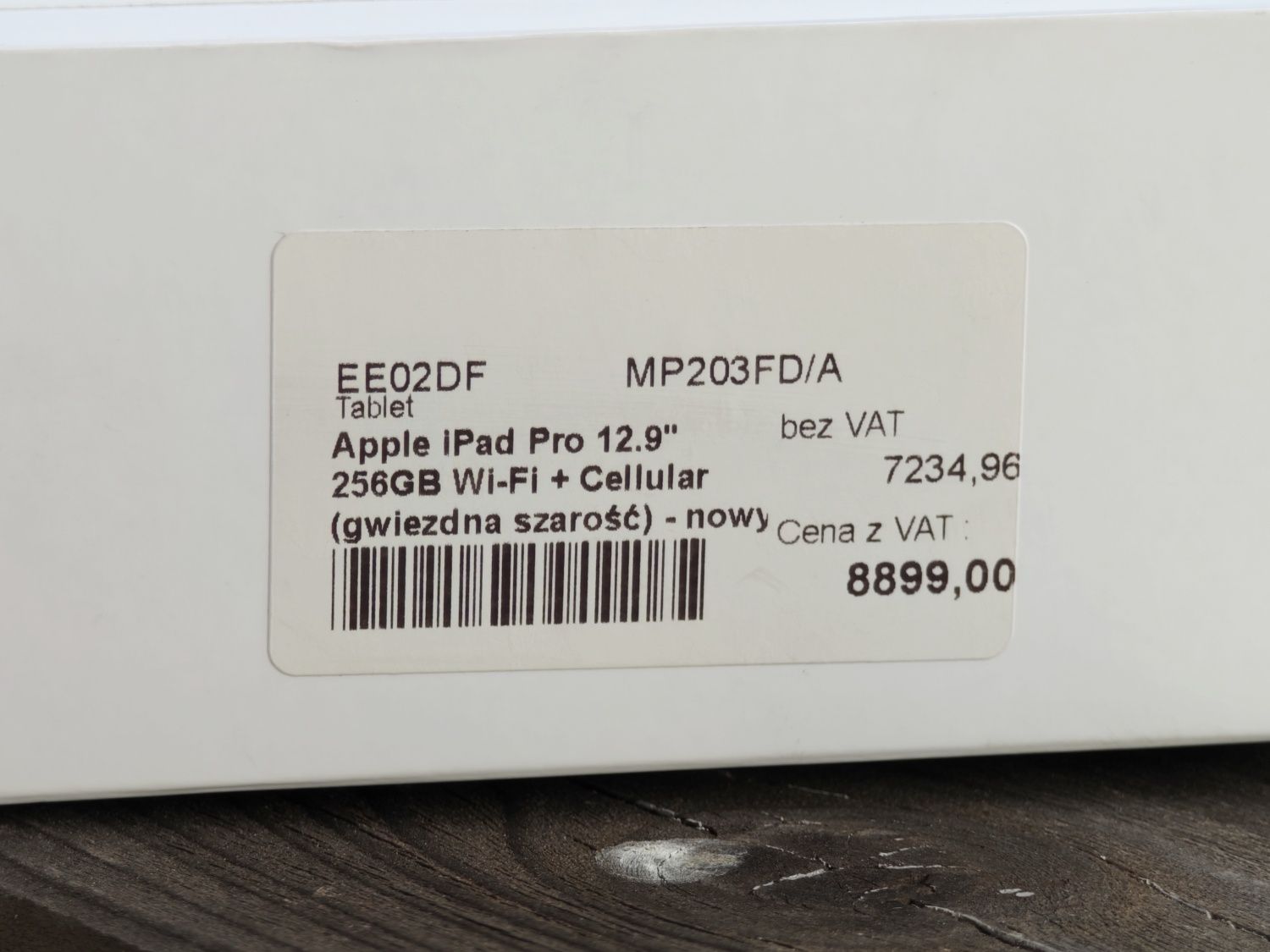 Apple iPad Pro 12.9'' 2022 M2 WIFI + Cellular 5G 256GB space gray