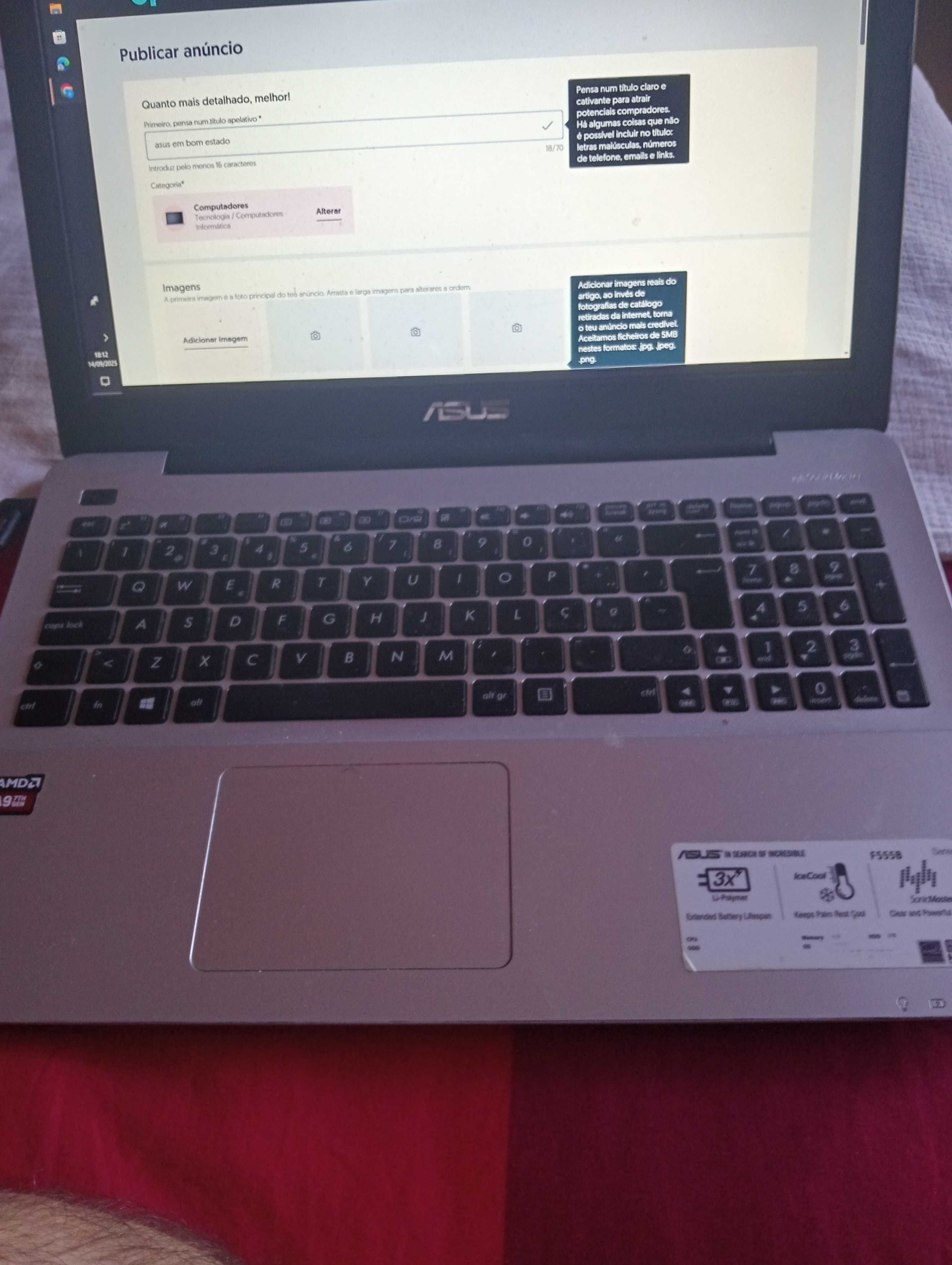 asus em bom estado