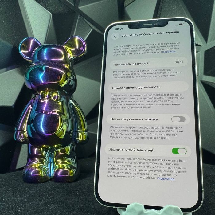 Apple iPhone 12 pro max 128gb silver white neverlock айклауд чистый