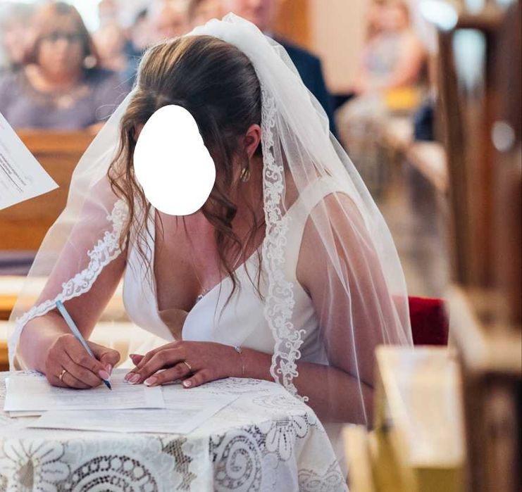 Suknia ślubna tall, litera A, rozmiar 40 + WELON GRATIS