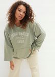 B.P.C bluza oliwkowa z nadrukiem r.52/54