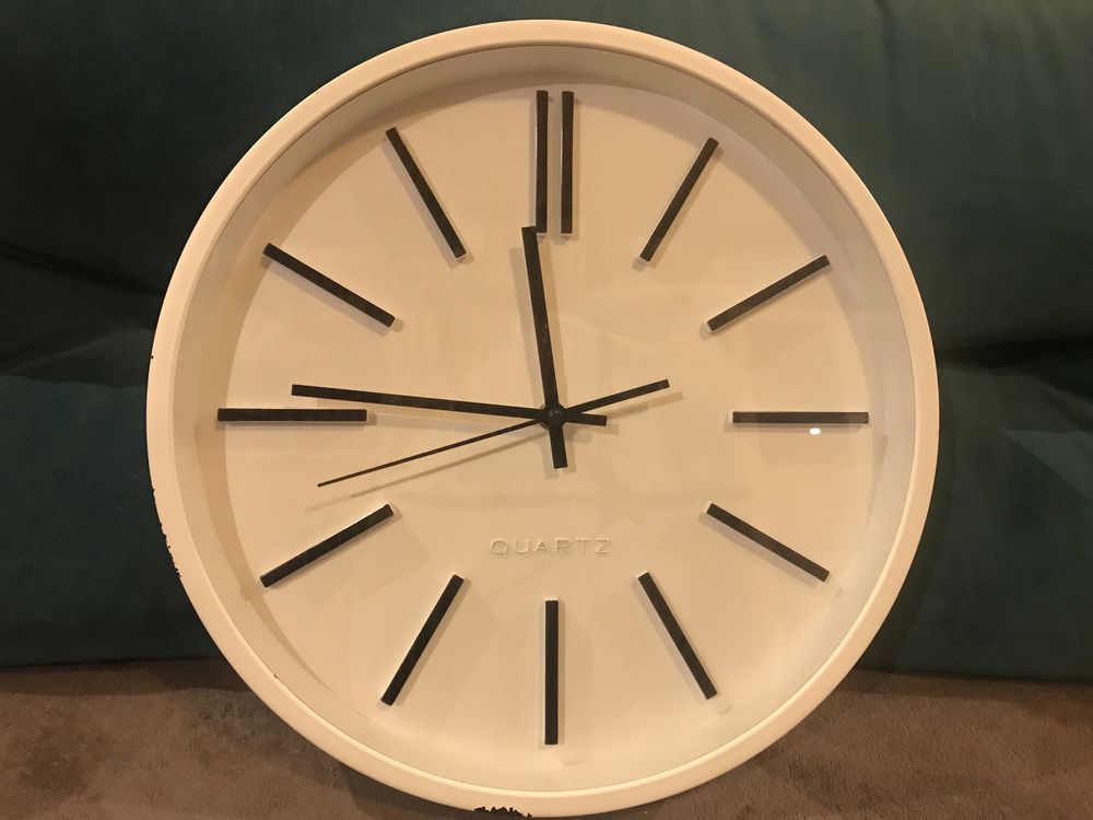 Zegar ścienny Quartz duży