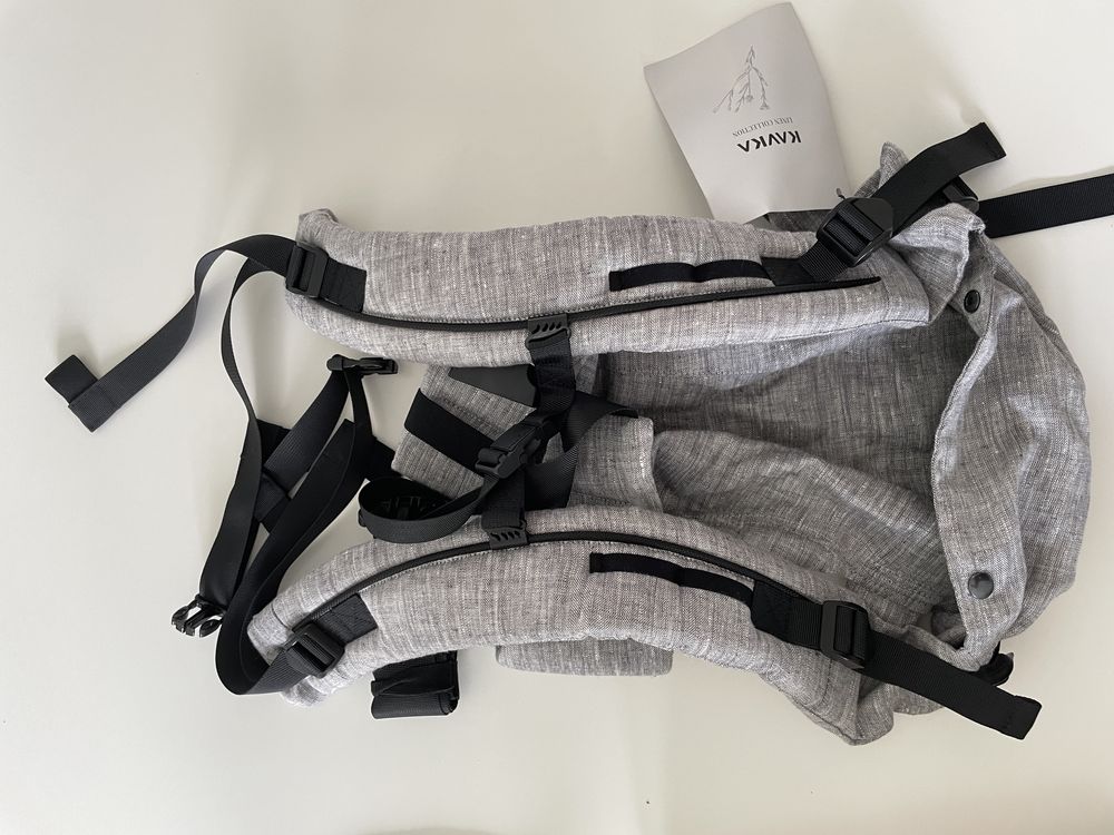 Kavka Multi Age PRO – nosidełko regulowane Ferrata Linen