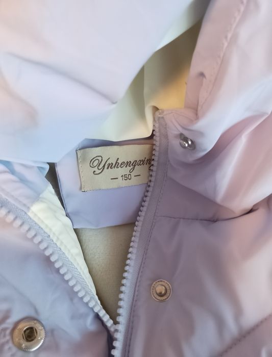 Куртка зимня на дівчинку 10-11років