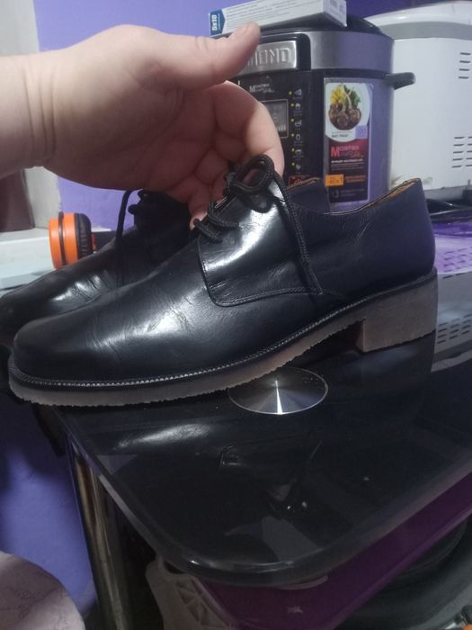 Броги женские из натуральной воловьей кожи