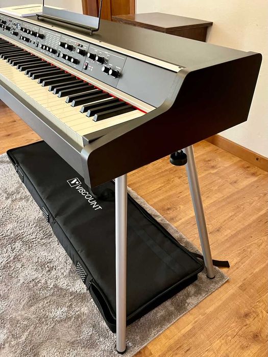 Viscount Legend 70s Artist W stage piano como novo, com extras!