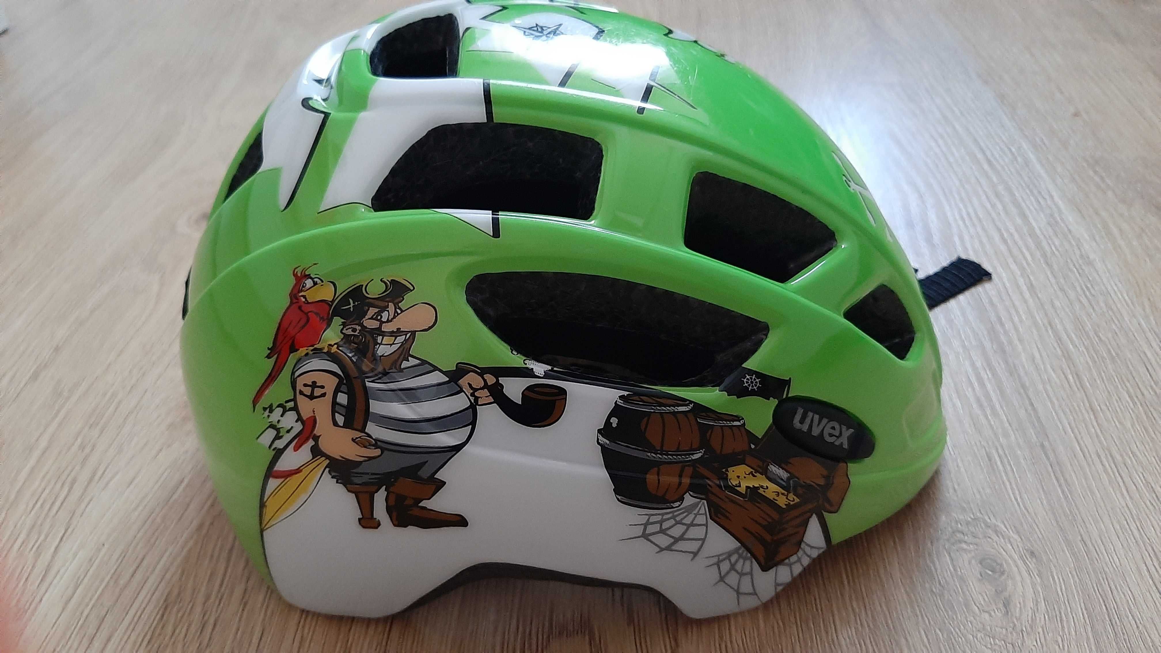 Kask rowerowy Uvex Finale Junior LED 47-52 dziecięcy