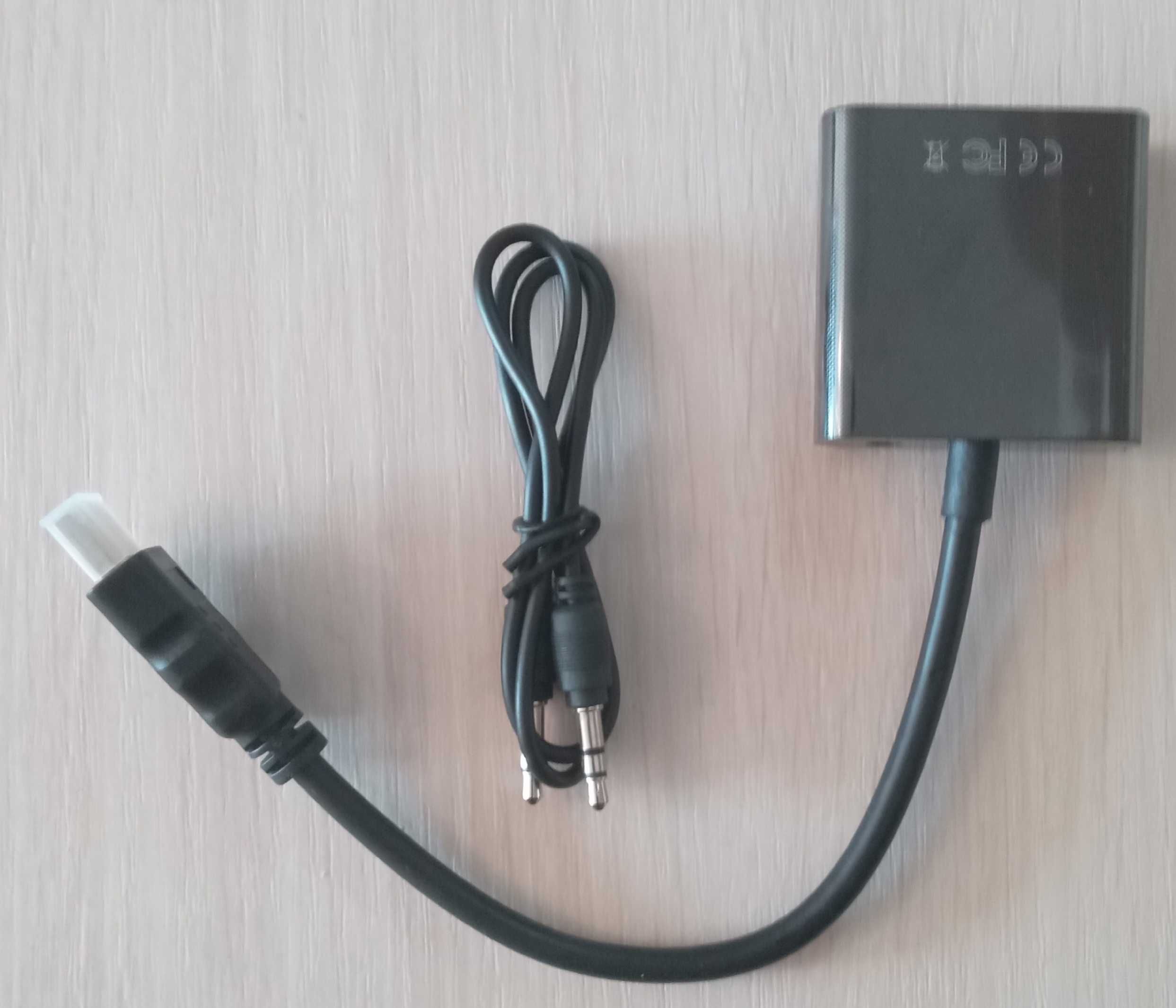 Конвертер-переходник HDMI на VGA для монитора Т2 android  приставки