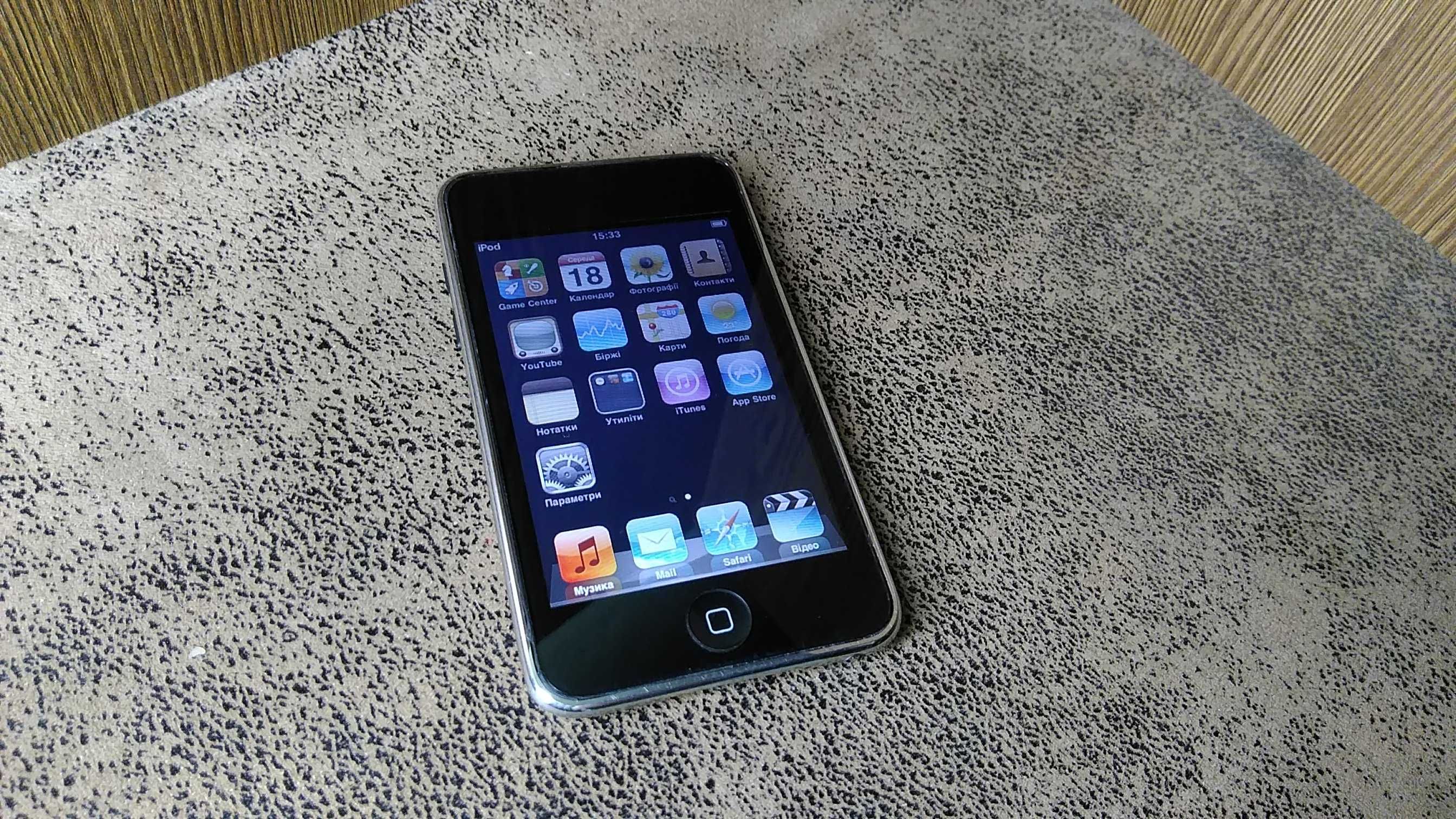 Ipod A1288 робочий незаблокований 8 ГБ+ кабель