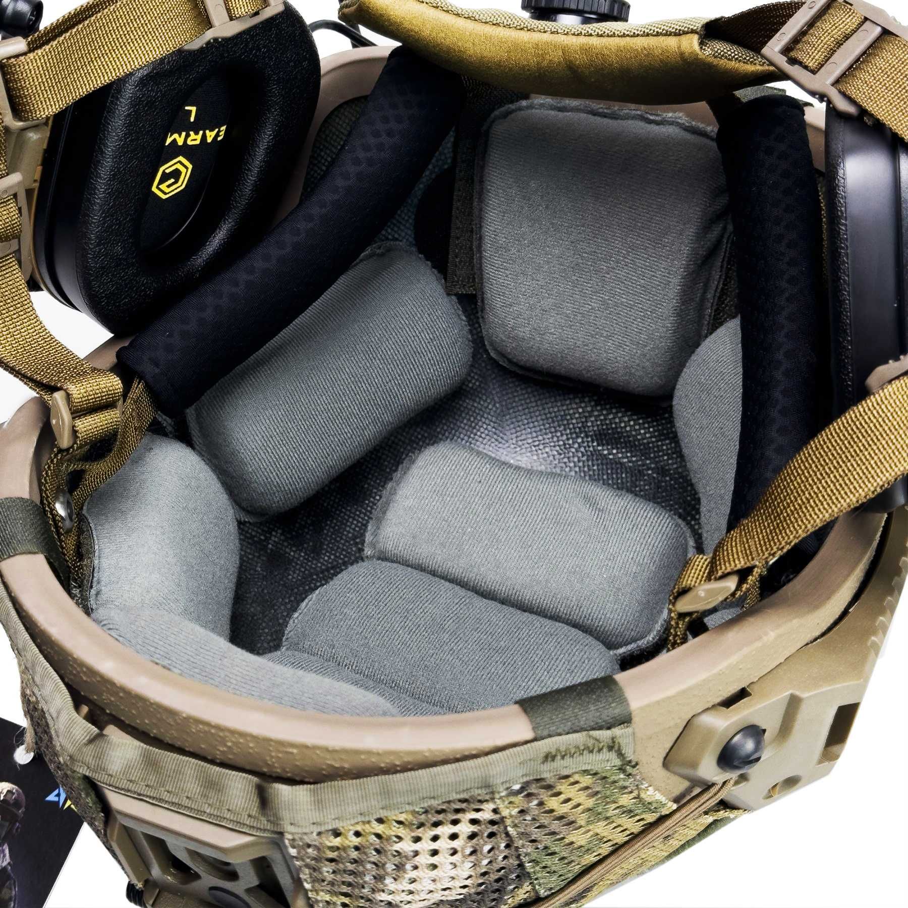 Балістичний шолом Sestan-Busch Helmet BK-ACH-HC. Койот. (M/L) Хорватія
