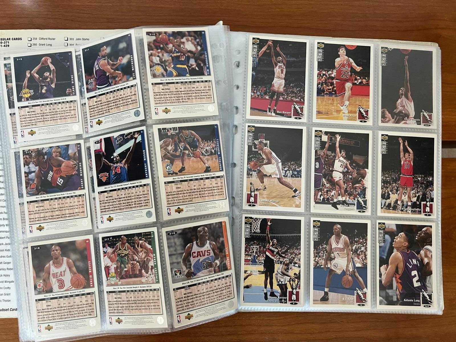 Deck Series 2 Basketball '94 95 Collector's Album