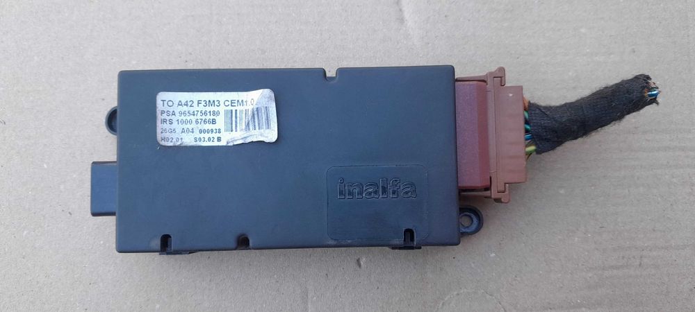 Citroen c3 pluriel cabrio 03-10r sterownik modul dachu PSA965.475.6180