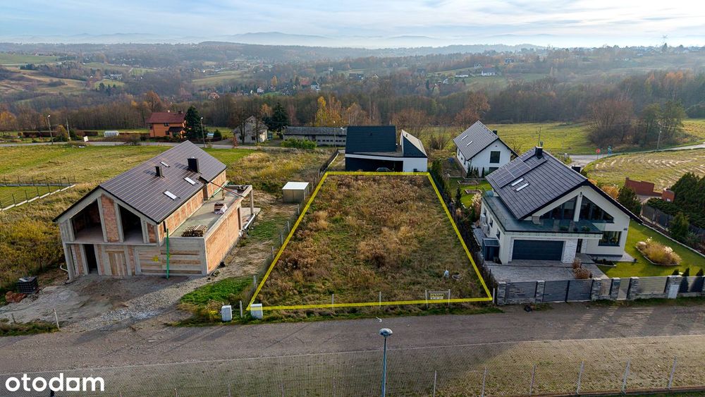 Widokowa działka pod Krakowem