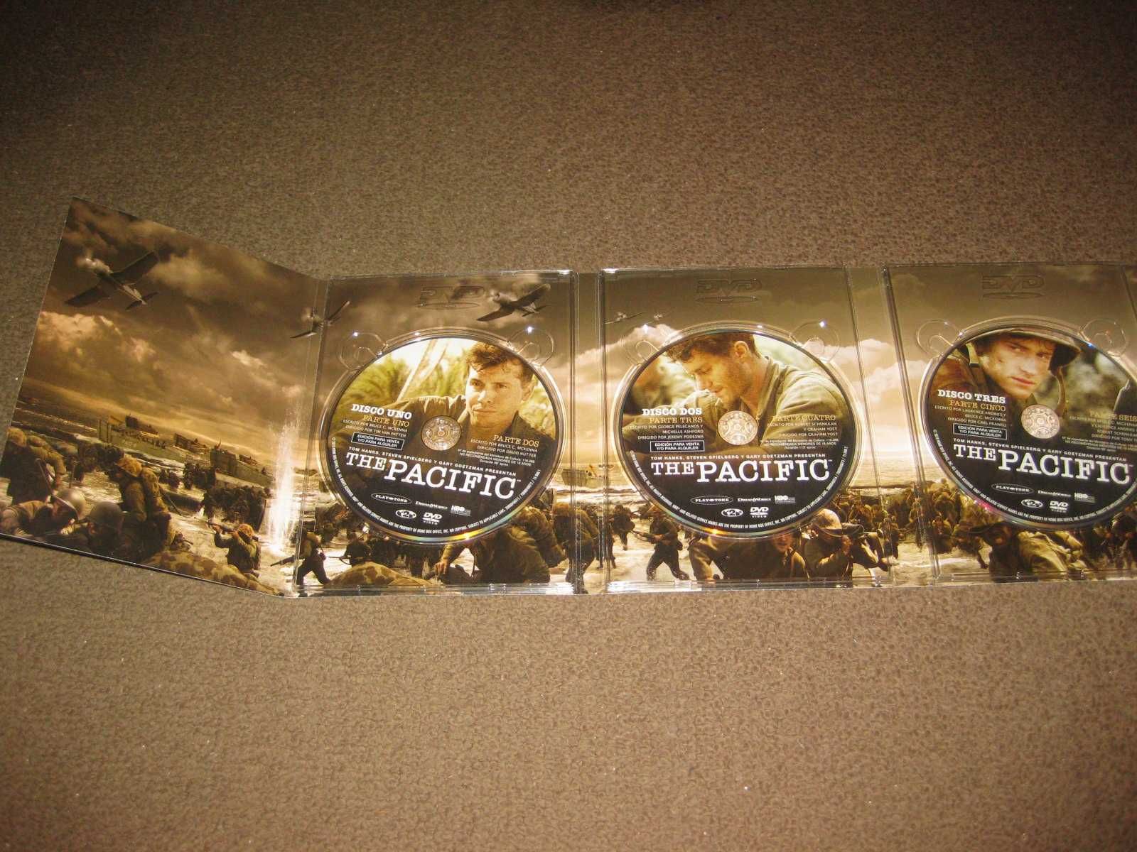 Minissérie Completa em DVD "The Pacific" Edição Especial em Digipack!