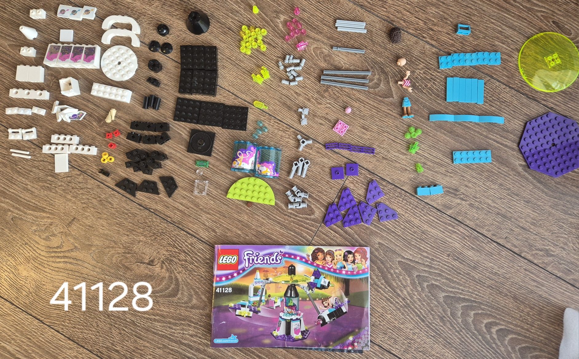 Lego Friends 41128 kosmiczna karuzela kompletny z instrukcja