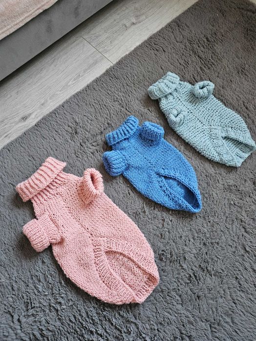 Sweterek ubranko ciepłe dla psa kota na zimę jesień jesienne zimowe