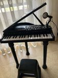 Piano electrónico educa criança 37teclas, 15demo,8instrument&playback