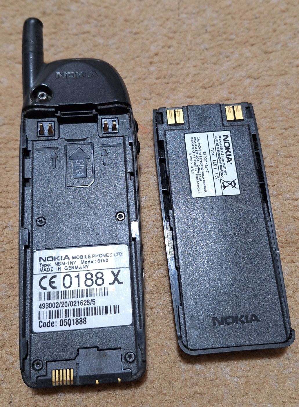Telemóvel Nokia 6150