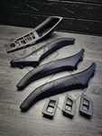 4 cores Stock- Pack TOTAL Puxadores Pele Porta Interior BMW F10 F11 18