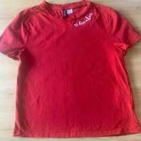 Czerwony T-shirt